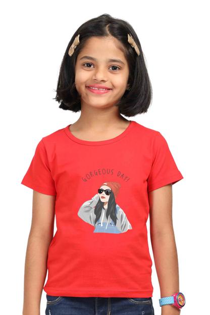 Gorgeous Day Girls T-shirt