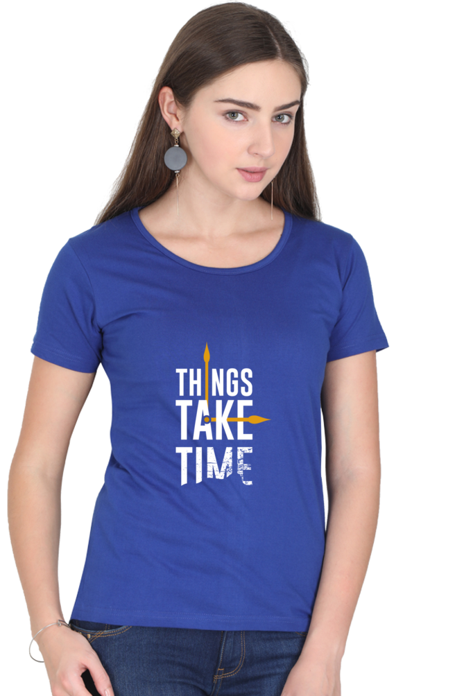 Things Take Time - Royal Blue / S