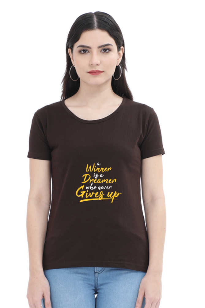 t shirts for women brown