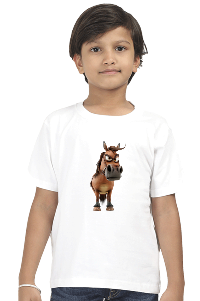 Grumpy Horse Boys T-shirt