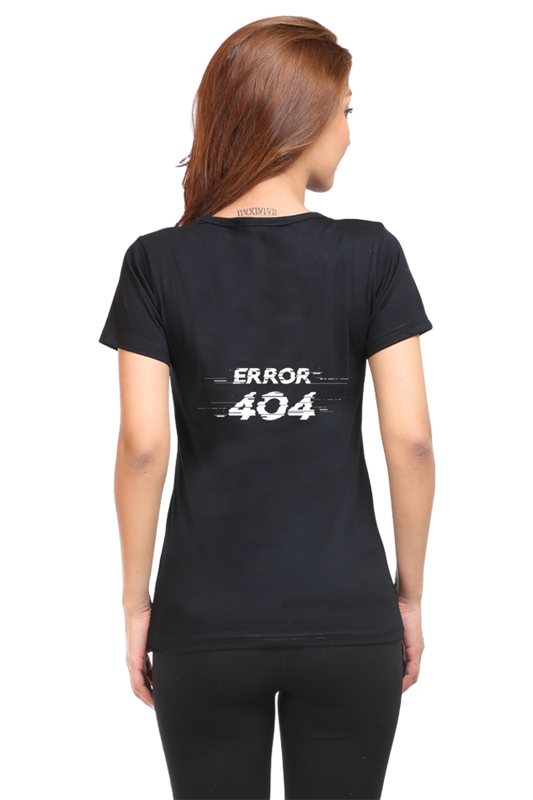 Error 404 Women’s T-Shirt - Black / S