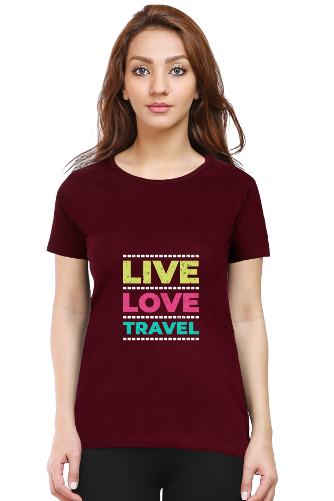 Live Love Travel Women's T-shirt