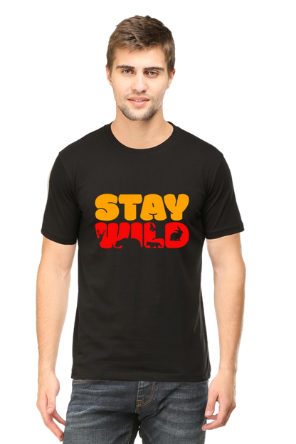 Stay Wild Mens T-Shirt