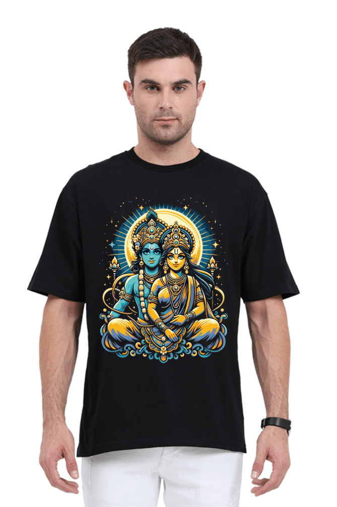 Radha Krishna Series 7 Unisex Oversized T-shirt