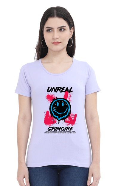 Unreal Grimoire Women’s T-shirt - Lavender / S