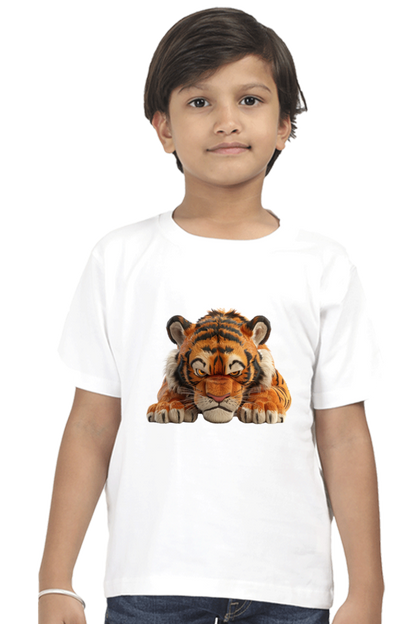 Grumpy Tiger Boys T-shirt