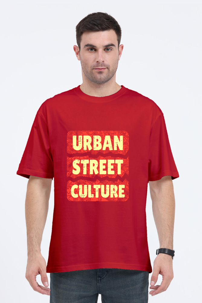 Urban Street Culture Unisex Oversized T-shirt