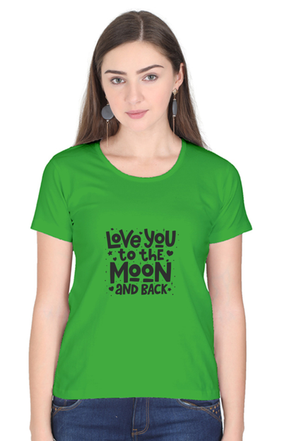 Love You To The Moon And Back Women's T-shirt