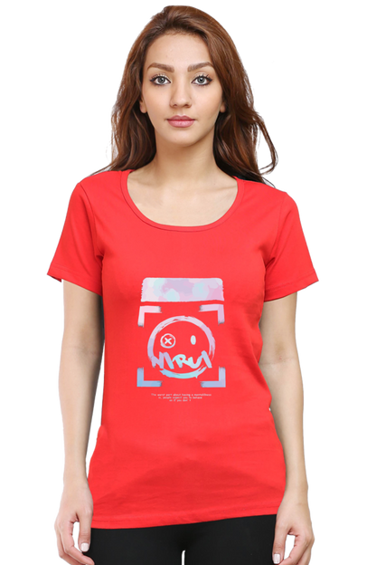 Street Wear With One Eyed Smiley - Red / S