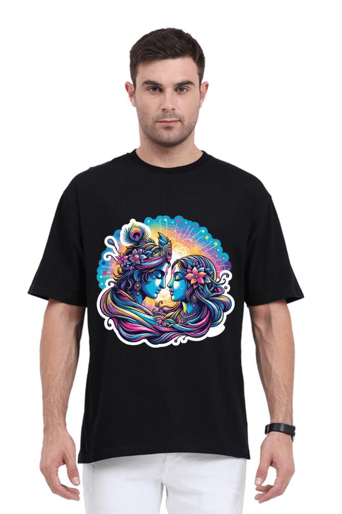 Radha Krishna Series 3 Unisex Oversized T-shirt