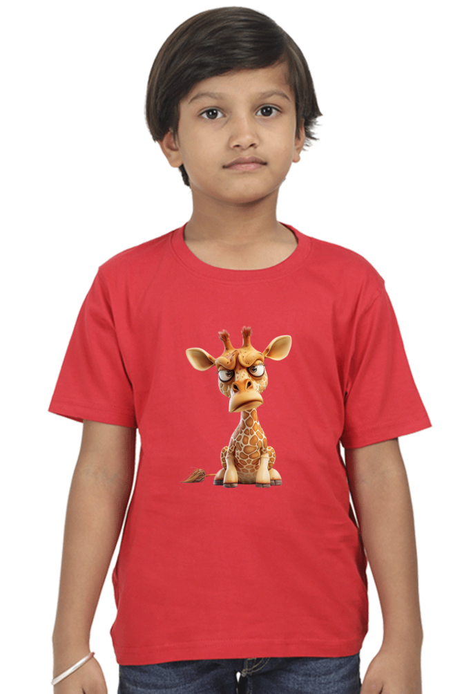 Grumpy Giraffe Boys T-shirt