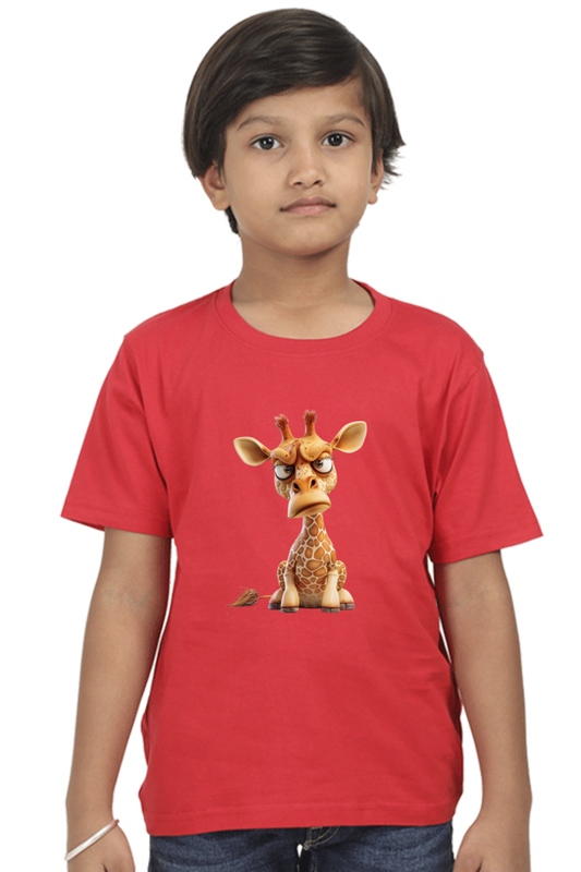 Grumpy Giraffe Boys T-shirt