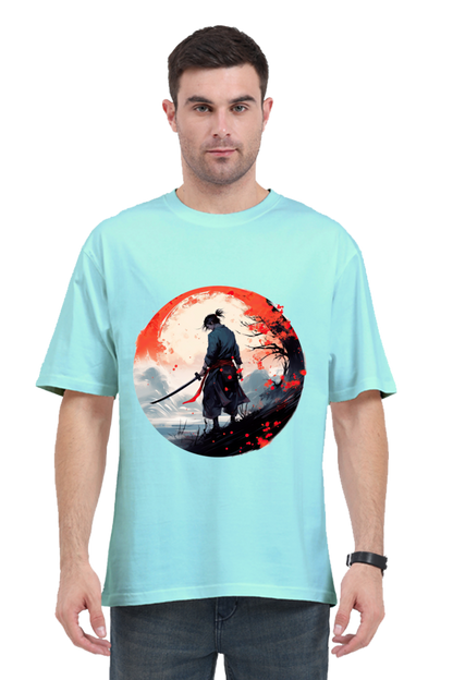 Samurai Series 1 Unisex Oversized T-shirt - Mint / L