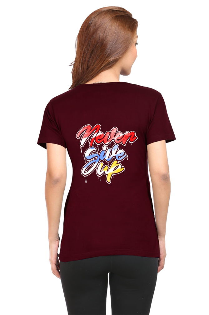 Never Give Up Women's T-shirt