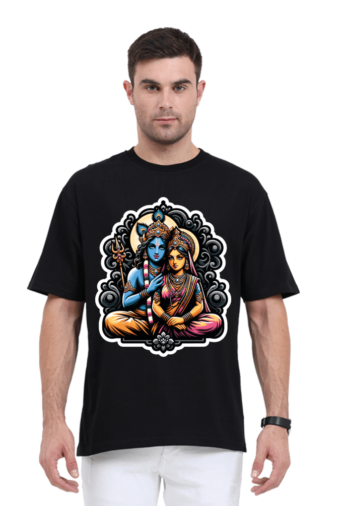 Radha Krishna Series 14 Unisex Oversized T-shirt