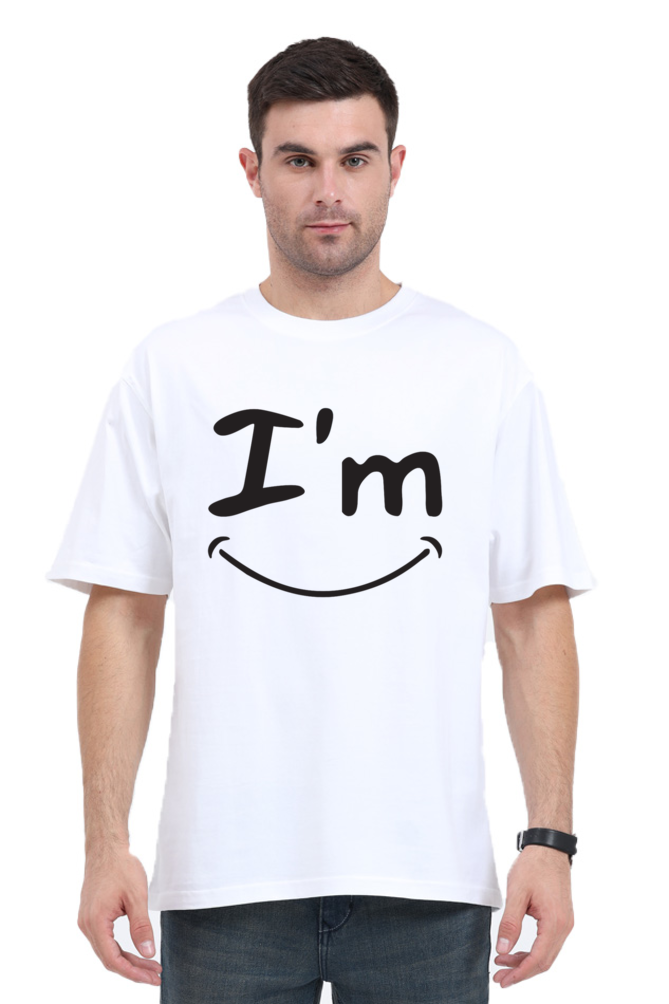 I'm Fine Unisex Oversized T-shirt