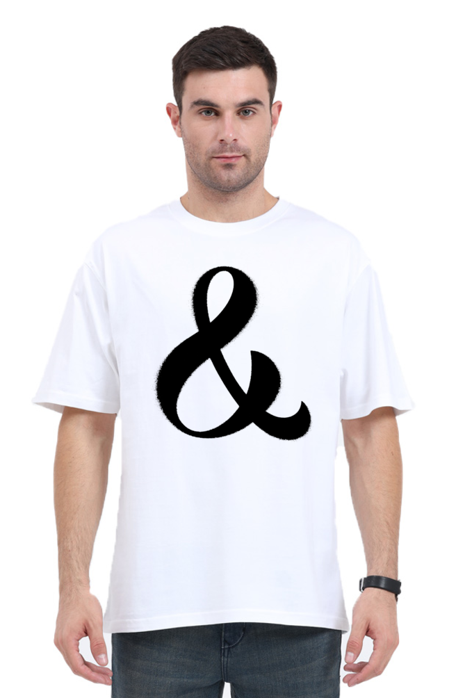 Ampersand Unisex Oversized T-Shirt