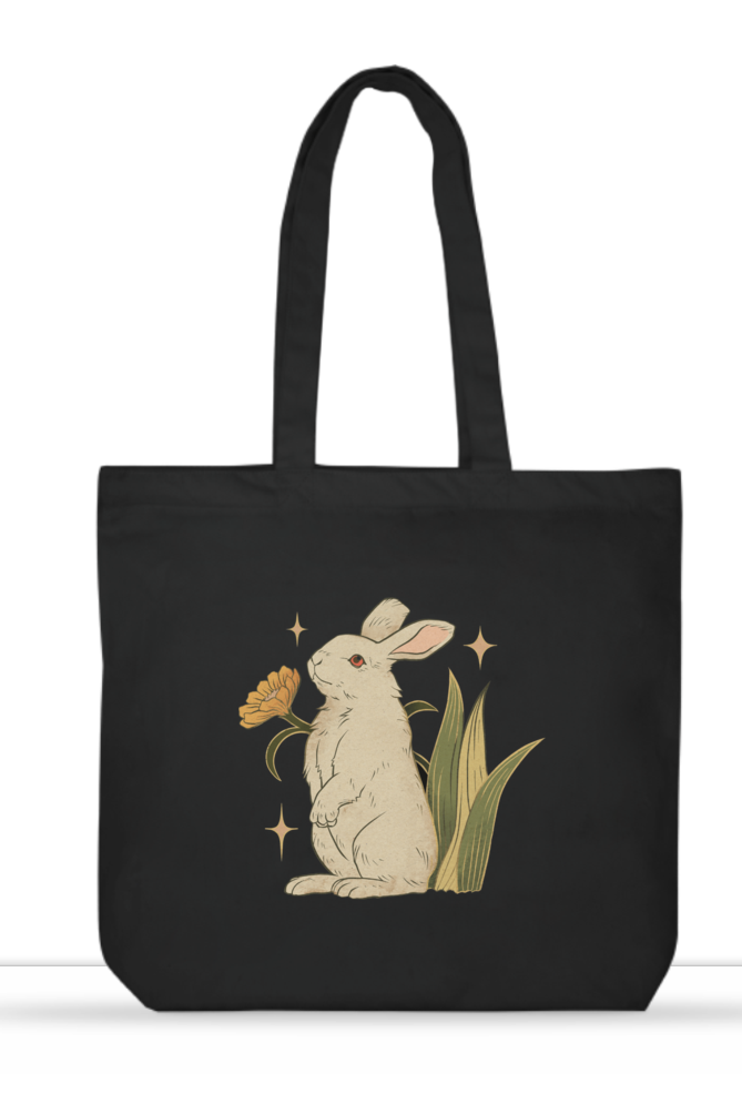 Rabbit Unisex Tote Bag