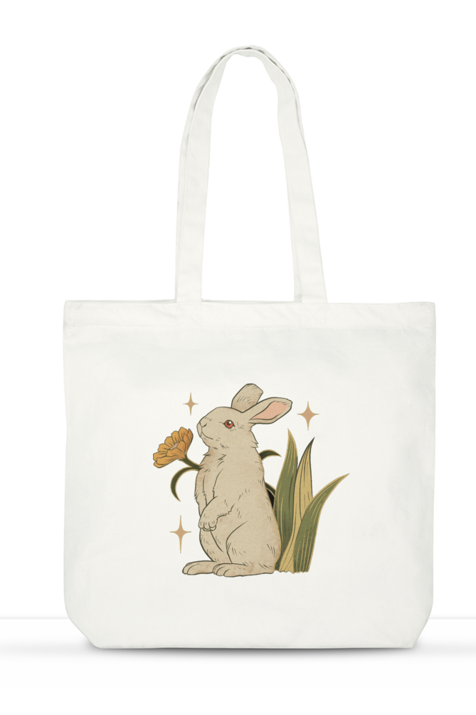 Rabbit Unisex Tote Bag