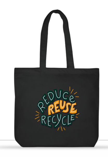 Reduce Reuse Recycle Unisex Tote Bag